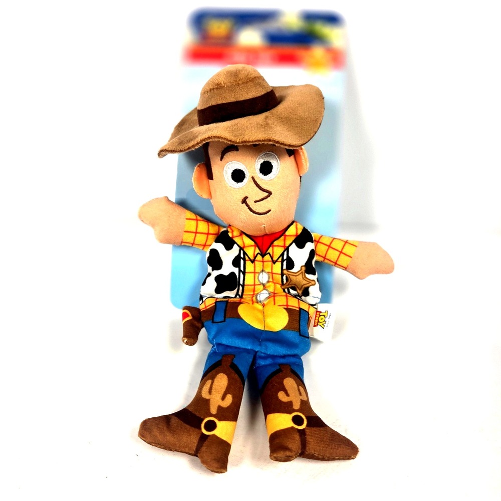 Disney Pixar Toy Story Woody Plush Squeaky Dog Toy 9 Inch Cowboy Pet Toy New